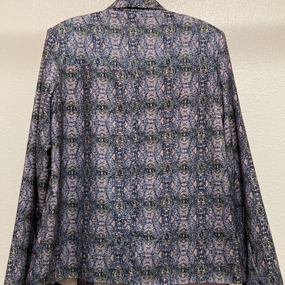 Print Boyfriend Blazer - Picture 7 of 9